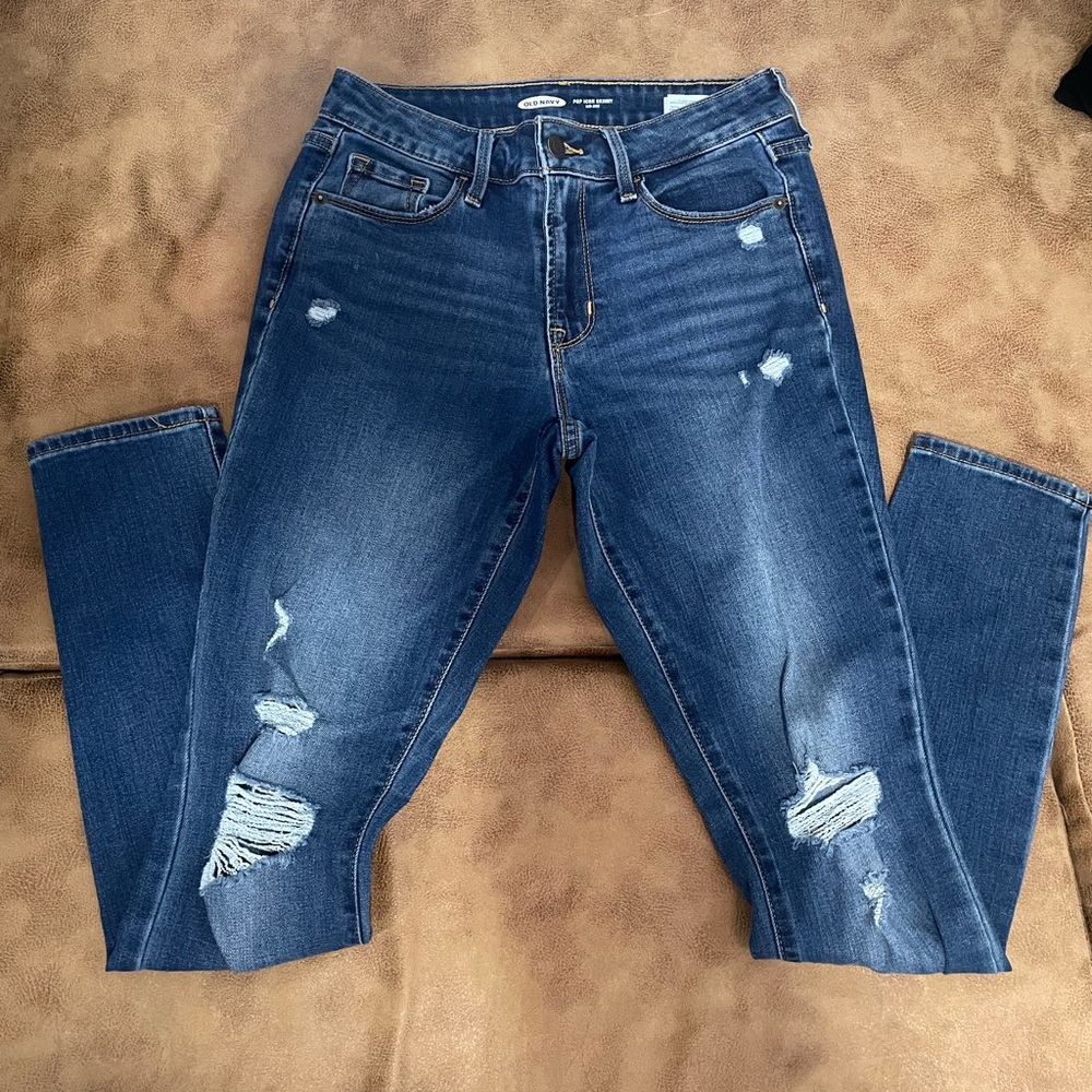 Old navy Pop icon skinny mid rise Jeans size 2 women’s